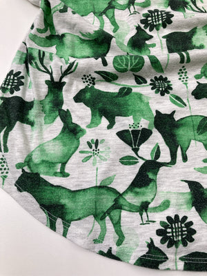 graniph/グラニフ/Tシャツ/カットソー/トップス/グリーン/F