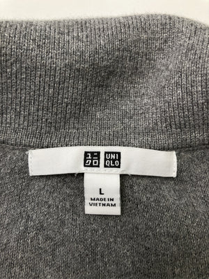 UNIQLO/ユニクロ/ポロシャツ/トップス/グレー/L