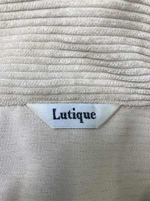 Lutique/ルティーク/シャツ/ブラウス/トップス/ベージュ/L