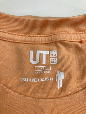 UNIQLO/ユニクロ/Tシャツ/カットソー/トップス/オレンジ/XL