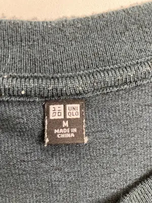 UNIQLO/ユニクロ/スウェット/トップス/ブラック/M