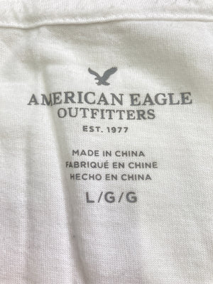AMERICAN EAGLE/アメリカンイーグル/Tシャツ/カットソー/トップス/ホワイト/L