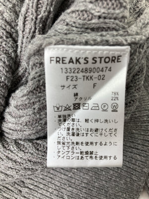 FREAK'S STORE/フリークスストア/ニット/セーター/トップス/グレー/F