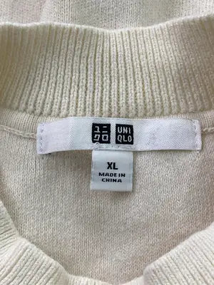 UNIQLO/ユニクロ/ニット/セーター/トップス/アイボリー/XL