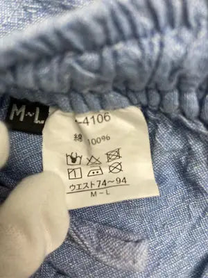 その他パンツ/パンツ/スカイブルー/M~L ウエスト74~94