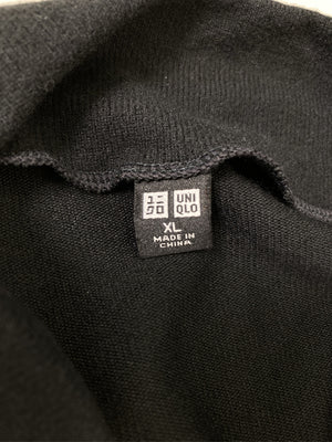 UNIQLO/ユニクロ/スウェット/トップス/ブラック/XL