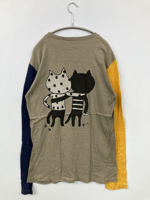 LALACUB/ララキューブ/Tシャツ/カットソー/トップス/ベージュ/Free
