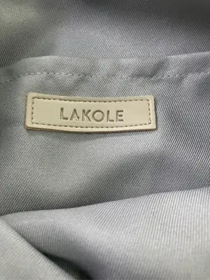 LAKOLE/ラコレ/トートバッグ/バッグ/シルバー