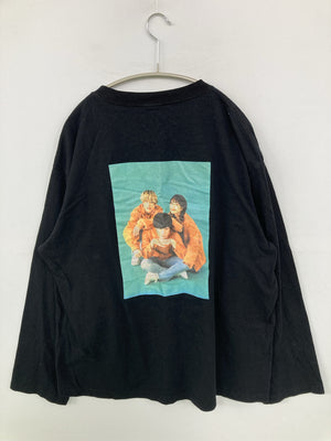 Saucy Dog/Tシャツ/カットソー/トップス/ブラック/XL