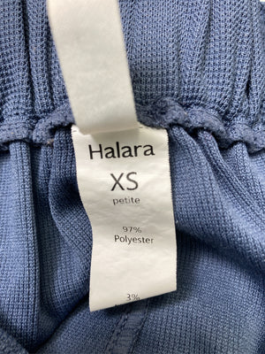 Halara/ハララ/スラックス/パンツ/ブルー/XS