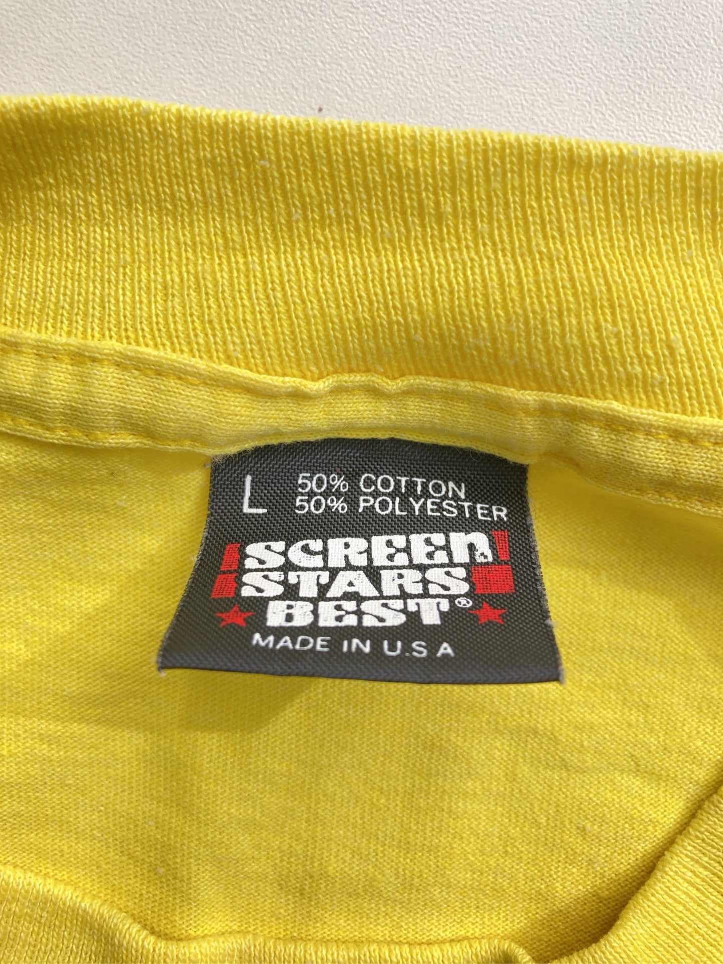 SCREEN STARS BEST/スクリーンスターズベスト/Tシャツ/カットソー/トップス/イエロー/L