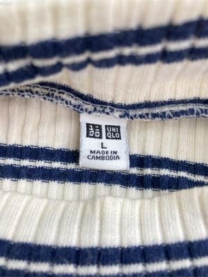 UNIQLO/ユニクロ/Tシャツ/カットソー/トップス/アイボリー/L