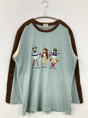 CASTELBAJAC/カステルバジャック/Tシャツ/カットソー/トップス/スカイブルー/M