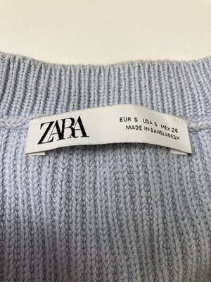 ZARA/ザラ/ベスト/トップス/スカイブルー/EUR S/USA S/MEX 26