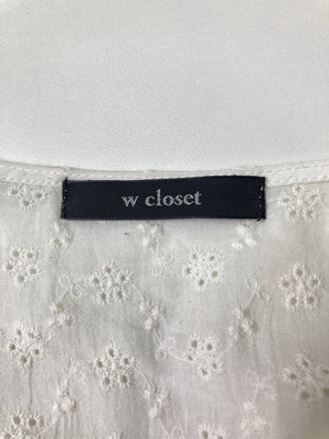 w closet/ダブルクローゼット/シャツ/ブラウス/トップス/ホワイト