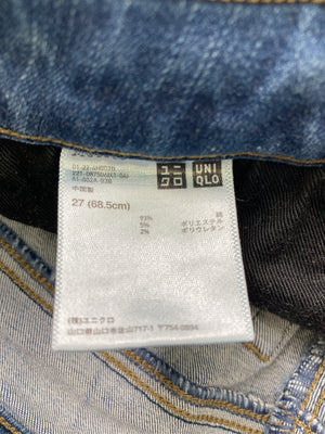 UNIQLO/ユニクロ/デニムパンツ/パンツ/ブルー/27(68.5cm)