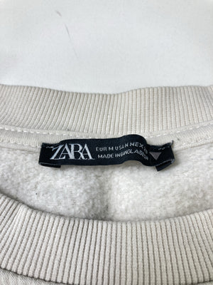 ZARA/ザラ/スウェット/トップス/アイボリー/M