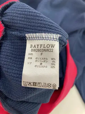 BAYFLOW/ベイフロー/スウェット/トップス/ネイビー/F