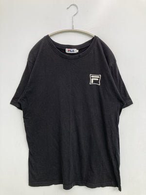 FILA/フィラ/Tシャツ/カットソー/トップス/ブラック/L