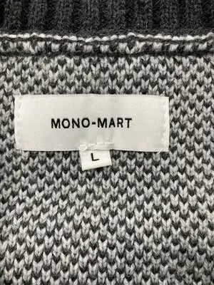 MONO-MART/モノマート/ニット/セーター/トップス/グレー/L
