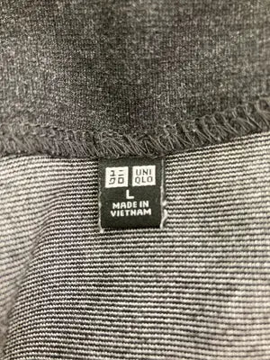 UNIQLO/ユニクロ/ワンピース/ワンピース/ドレス/グレー/L