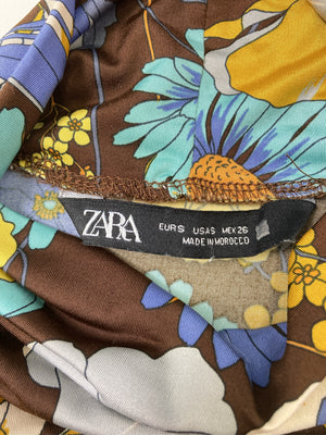 ZARA/ザラ/その他トップス/トップス/ブラウン/S