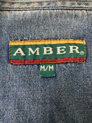 amBer/シャツ/ブラウス/トップス/ブルー/M