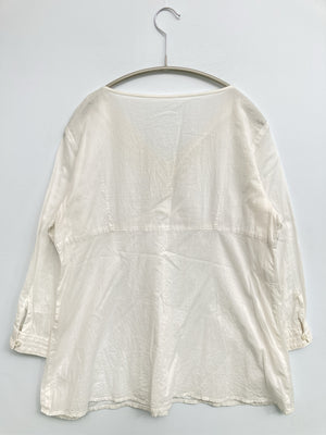 ELLE PLANETE/シャツ/ブラウス/トップス/ホワイト