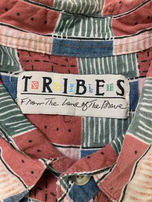 TRIBES/シャツ/ブラウス/トップス/レッド
