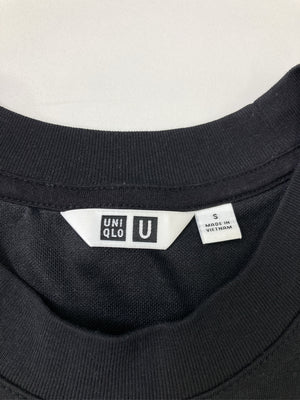 UNIQLO/ユニクロ/Tシャツ/カットソー/トップス/ブラック/S