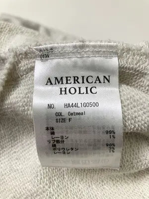 AMERICAN HOLIC/アメリカンホリック/スウェット/トップス/アイボリー/F