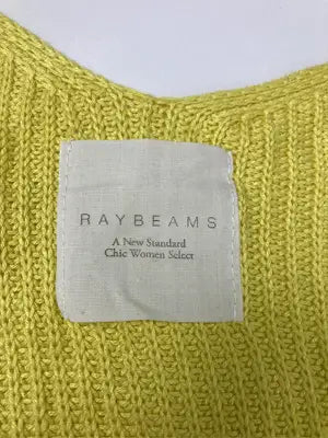 Ray BEAMS/レイビームス/ニット/セーター/トップス/イエロー