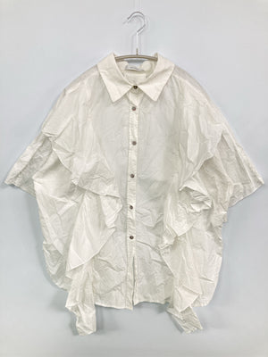 JEANASIS/ジーナシス/シャツ/ブラウス/トップス/ホワイト/F