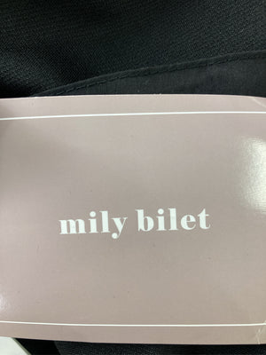 mily bilet/ワンピース/ワンピース/ドレス/ブラック/L