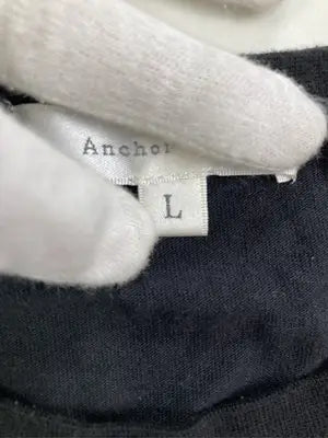 Anchor Smith/アンカースミス/Tシャツ/カットソー/トップス/ブラック/L