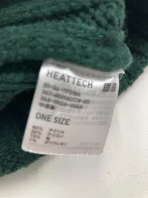 UNIQLO/ユニクロ/ニットキャップ/ビーニー/帽子/グリーン/ONE SIZE