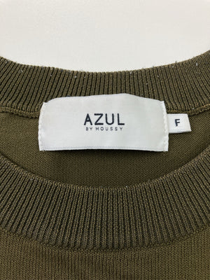 AZUL by MOUSSY/アズールバイマウジー/Tシャツ/カットソー/トップス/カーキ/F