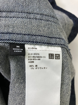UNIQLO/ユニクロ/デニムジャケット/ジャケット/アウター/ネイビー/M
