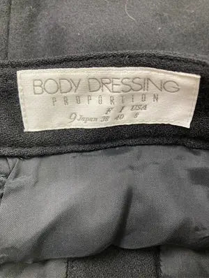 BODY DRESSING/ボディドレッシング/スラックス/パンツ/ブラック/9