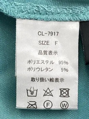 clear/クリア/Tシャツ/カットソー/トップス/グリーン/F