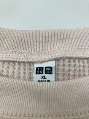 UNIQLO/ユニクロ/Tシャツ/カットソー/トップス/ピンク/XL