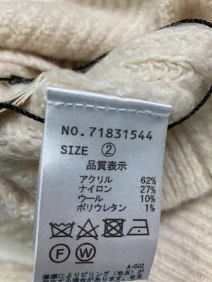 COCO DEAL/ココディール/ニット/セーター/トップス/アイボリー/2