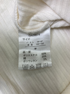 Rag Out/ラグアウト/ニット/セーター/トップス/ホワイト/M