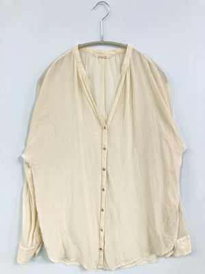 Massimo Dutti/マッシモドゥッティ/シャツ/ブラウス/トップス/アイボリー/38/28