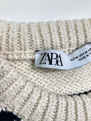 ZARA/ザラ/Tシャツ/カットソー/トップス/ホワイト/M