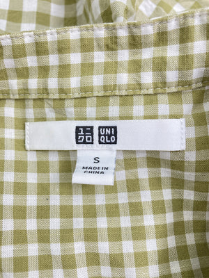 UNIQLO/ユニクロ/ワンピース/ワンピース/ドレス/ライトグリーン/S