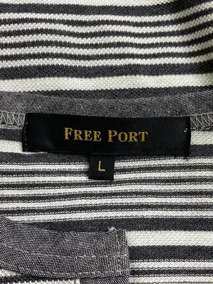 FREE PORT/Tシャツ/カットソー/トップス/グレー/L