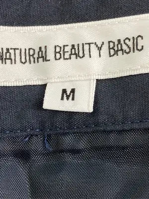 NATURAL BEAUTY BASIC/ナチュラルビューティーベーシック/ミモレ/半端丈スカート/スカート/ネイビー/M