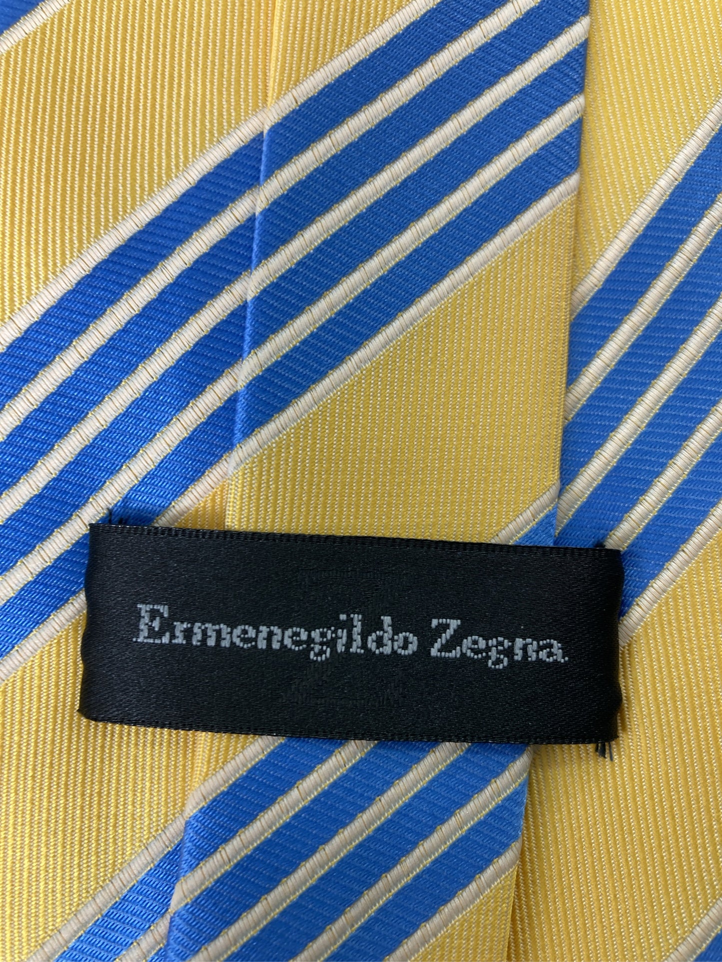 Ermenegildo Zegna/エルメネジルドゼニア/ネクタイ/ファッション雑貨/イエロー