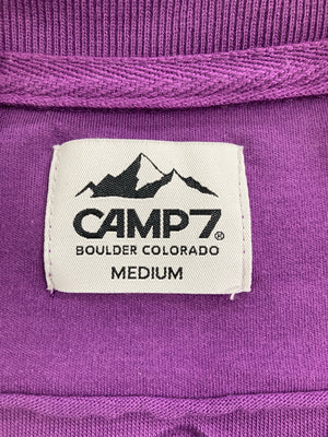 CAMP7/キャンプセブン/Tシャツ/カットソー/トップス/パープル/MEDIUM